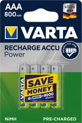 * VARTA LR03 ACCU Oppladbare 56703