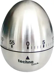 Technoline timer/60min/metall-egg