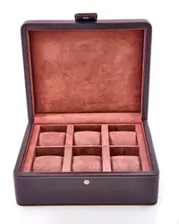 Leanschi 6 slot box/brown