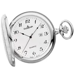 DG SAVONETTE/Ø50 PVD Silver/Quartz/Akryl/Hvit Tall