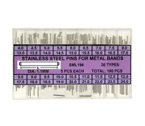 Stainless Steel Pins for Metal Bands Ø 1,1