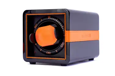 * Leanschi single watch winder/black-orange