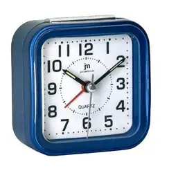 JM vekkerur/stigende beep/snooze/lys/sweep/blå