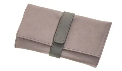 Leanschi jewellery travel pouch/grey