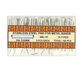 Stainless Steel Pins for Metal Bands Ø 0,8