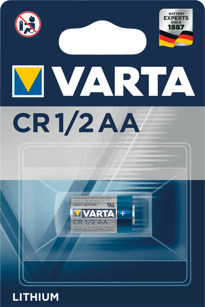 * VARTA CR1/2AA lithium batteri 3V