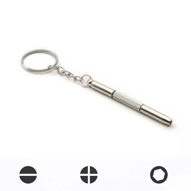 * Screwdriver keychain 3 in 1 (25 pk)
