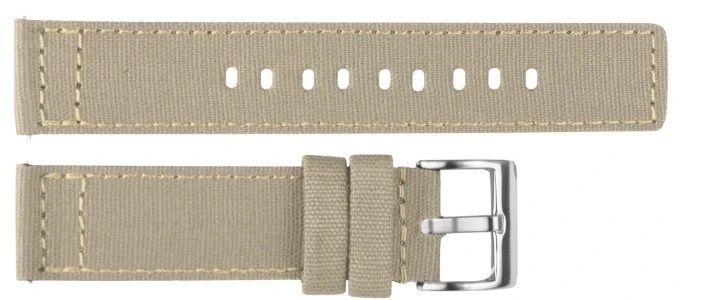 Canvas strap beige BD006 20mm