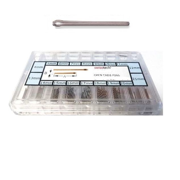 Open End Pin Assortment Ø0,9/180pcs.