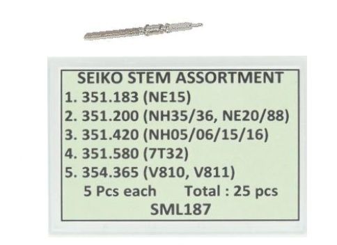 Stem Assortment for Seiko