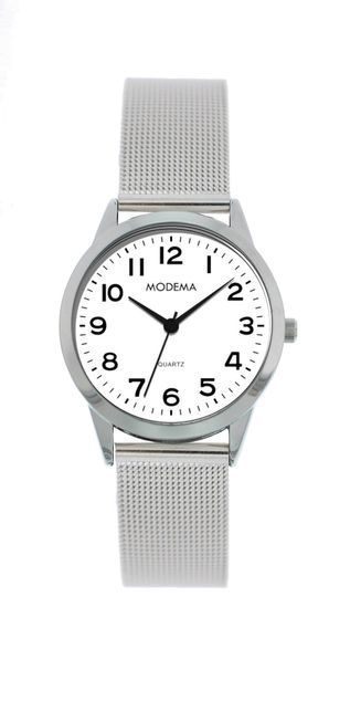 Modema Ø32 Alloy/30m/Mineral/Hvit skive tall/Mesh