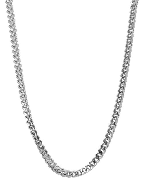 RB Necklace MAJOR Polished steel 50cm