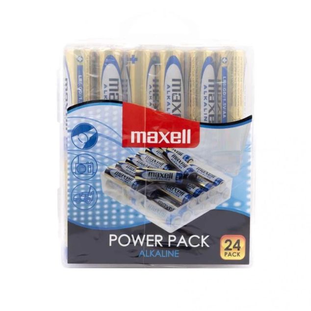 Battery Maxell LR6 AA/24 stk.