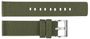 Canvas strap green BD006 22mm