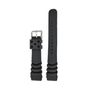 Silicone Diver Strap/Black/20mm